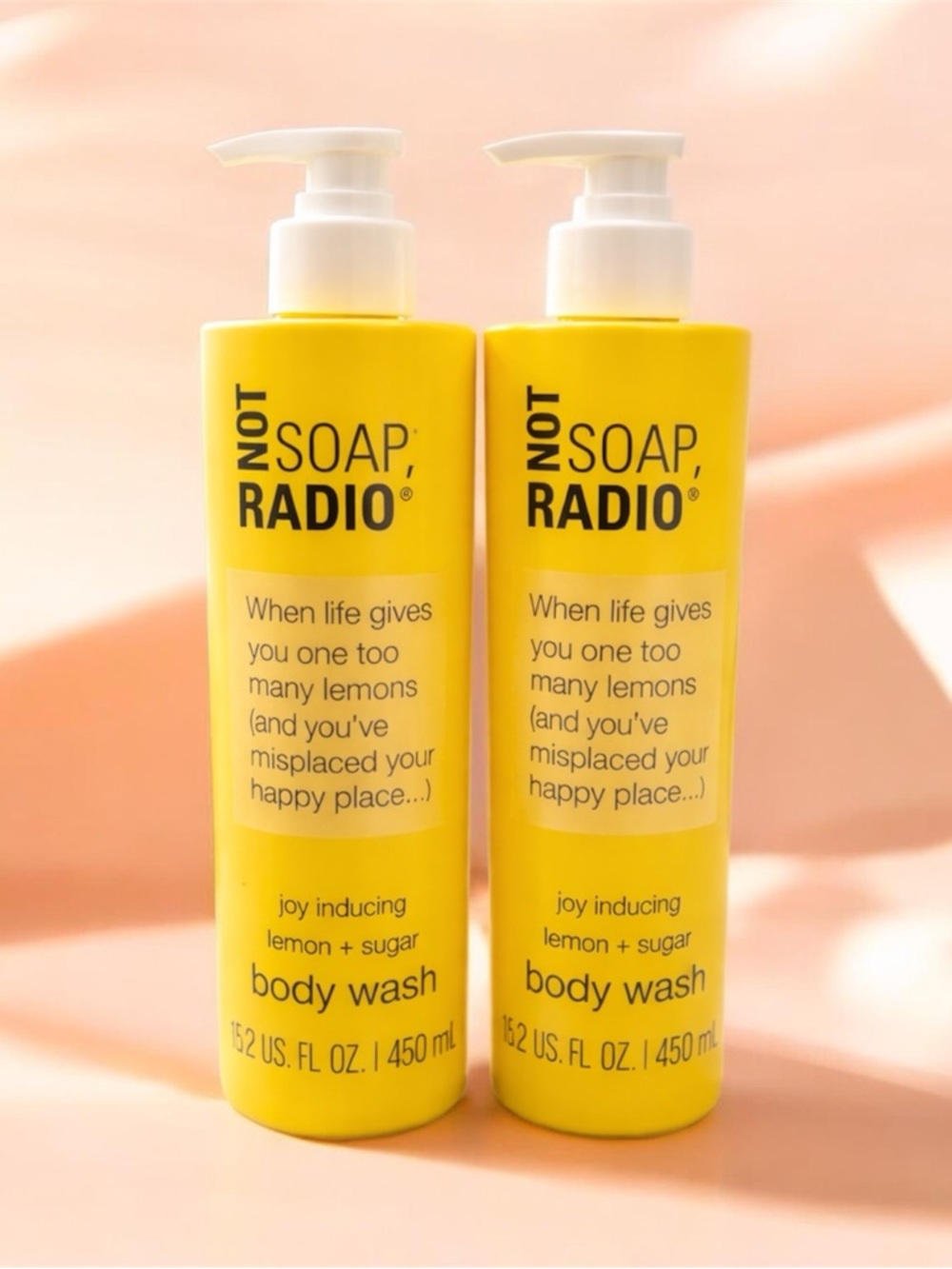 PRICE DROP‼️NOT SOAP, RADIO BODY WASH 🍋LEMON+ SUGAR PUMP BOTTLE (2 PK) 15.2 oz - Picture 7 of 8